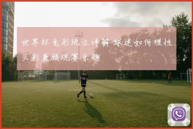世界杯竞彩玩法详解 球迷如何理性买彩兼顾观赛乐趣