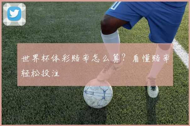 世界杯体彩赔率怎么算?看懂赔率轻松投注